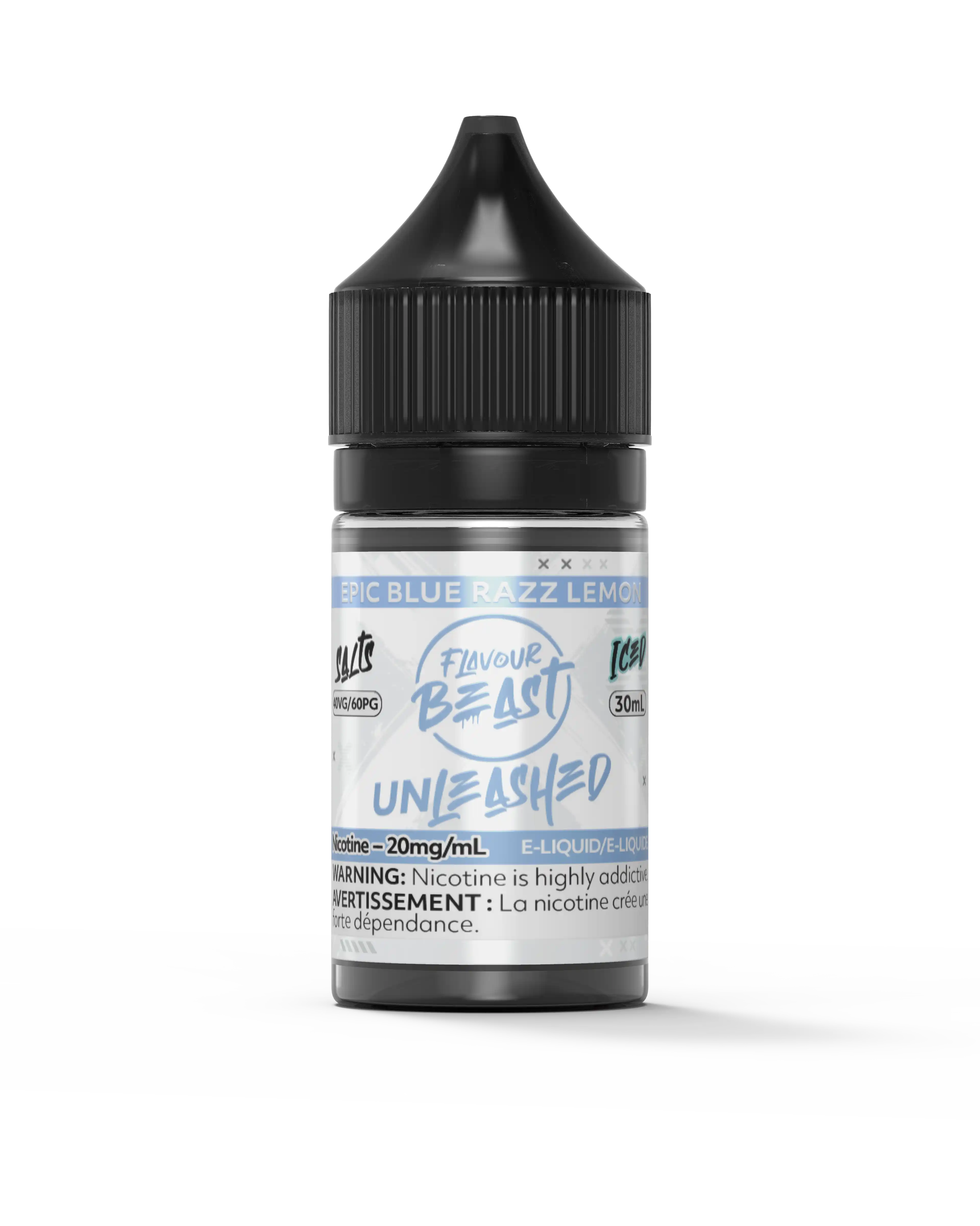 Epic Blue Razz Lemon by Flavour Beast Unleashed Salt