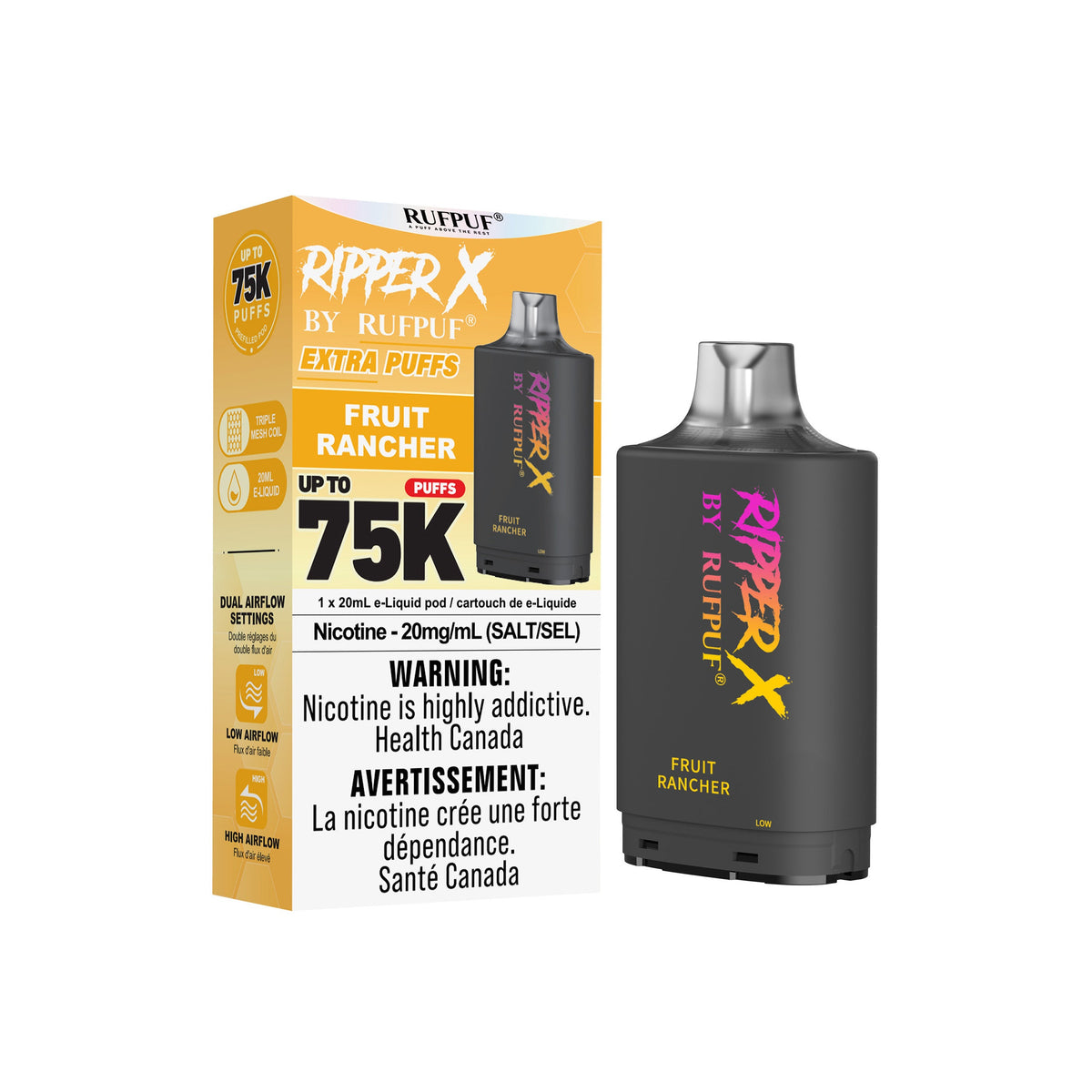 Fruit Rancher Rufpuf Ripper X Pods 75K