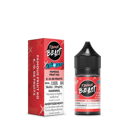 Famous Fruit KO Iced by Flavour Beast Salt
