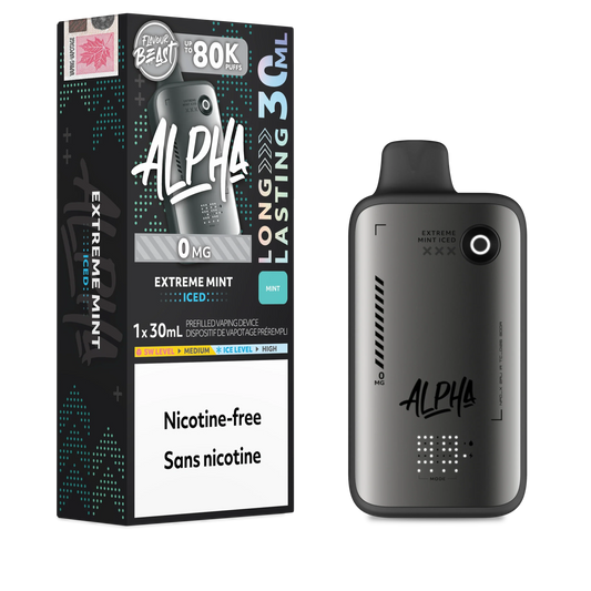 Extreme Mint Iced Flavour Beast Alpha - Disposable Vape 80K - view 3