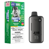 Green Apple Fruity G Flavour Beast Alpha - Disposable Vape 80K