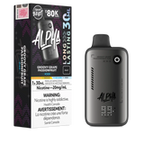 Groovy Grape Passionfruit Iced Flavour Beast Alpha - Disposable Vape 80K