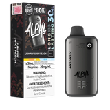 Jumpin' Juicy Peach Flavour Beast Alpha - Disposable Vape 80K