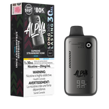 Supreme Strawberry Kiwi Iced Flavour Beast Alpha - Disposable Vape 80K
