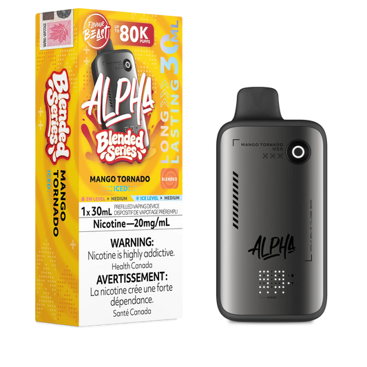 Mango Tornado Iced Flavour Beast Alpha - Disposable Vape 80K