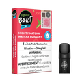 Flavour Beast Flow Pods Mighty Matcha Iced 3-pack with a single black pod, compatible with STLTH.