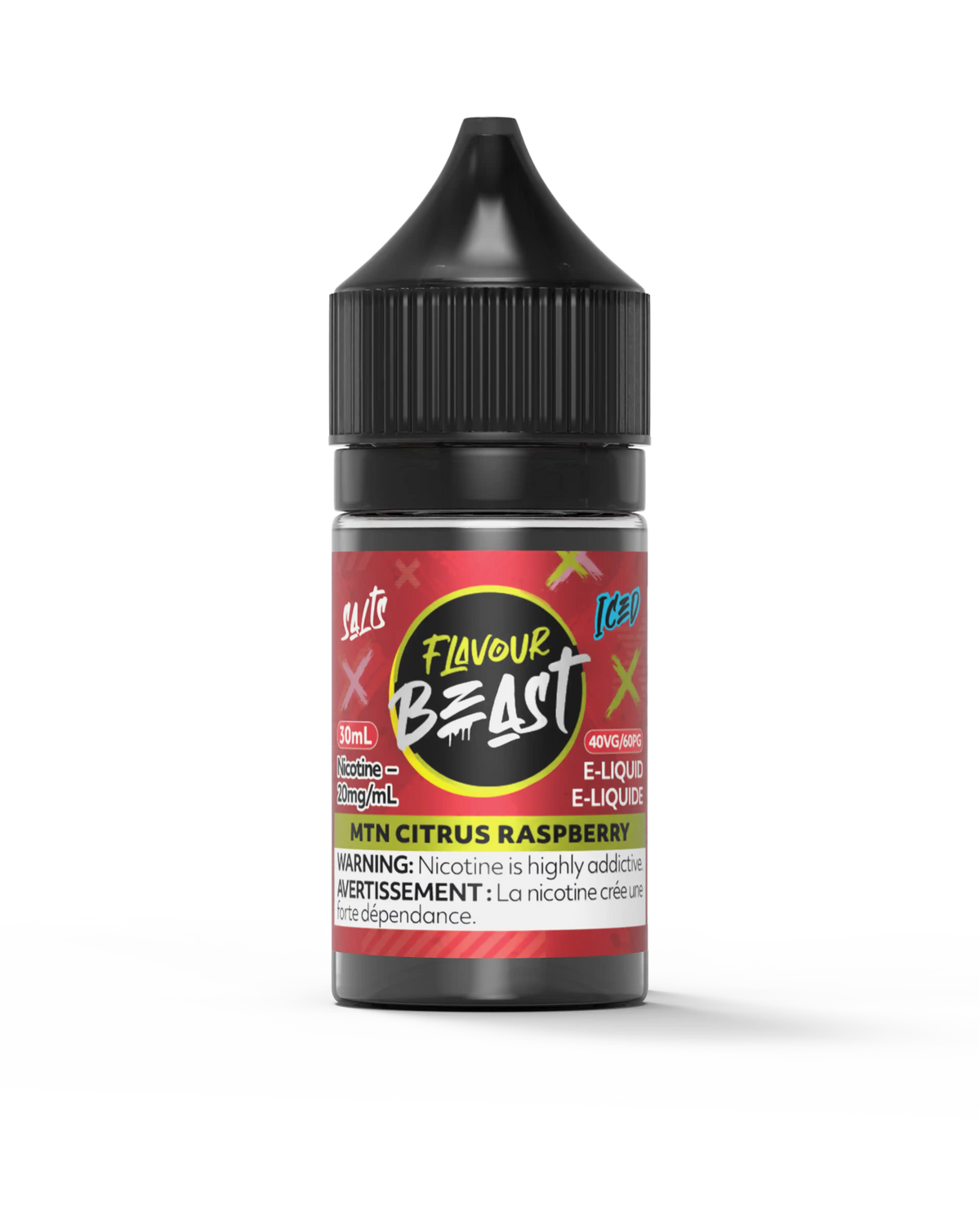 MTN Citrus Raspberry Iced by Flavour Beast Salt