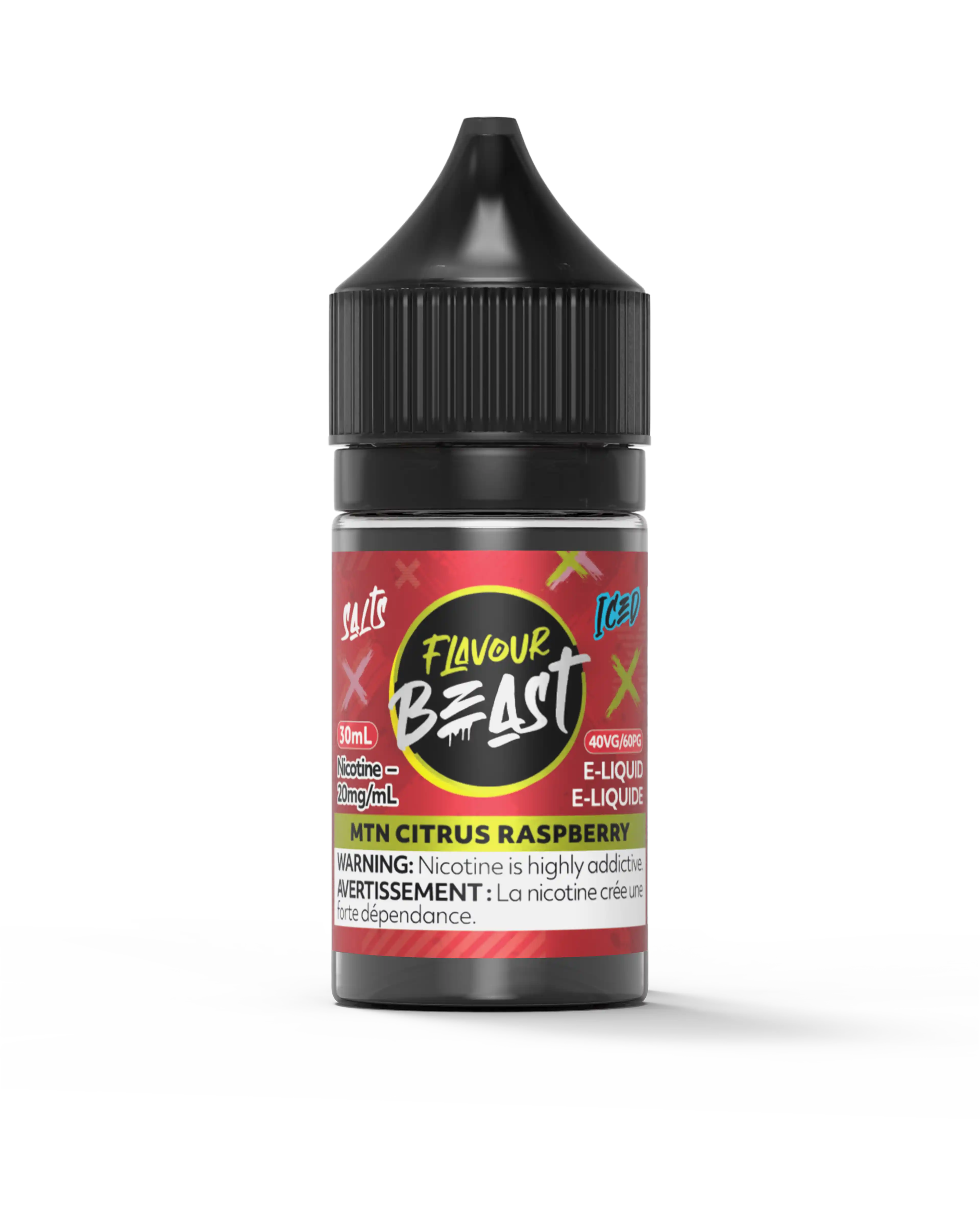 MTN Citrus Raspberry Iced by Flavour Beast Salt