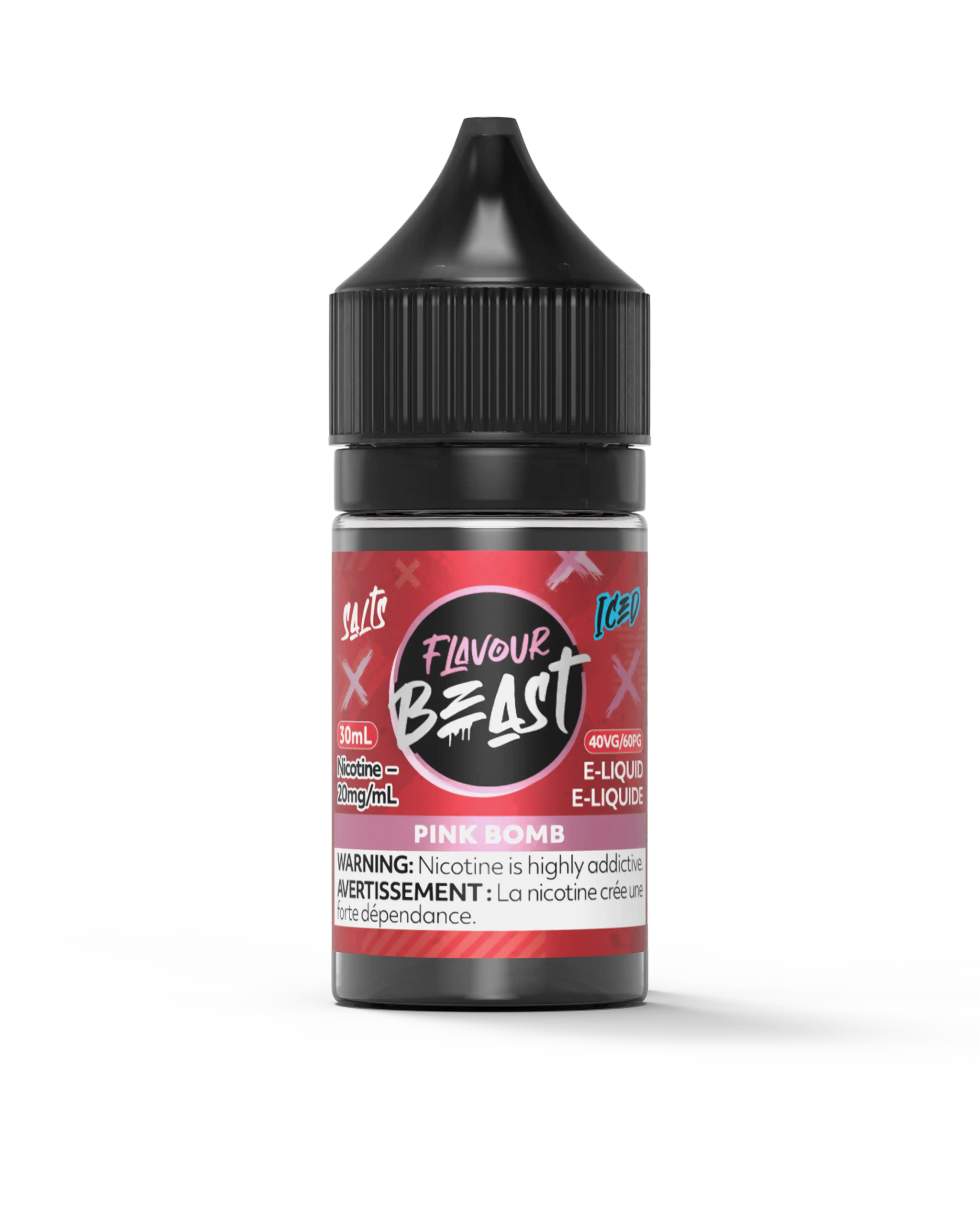 Pink Bomb Iced by Flavour Beast Salt