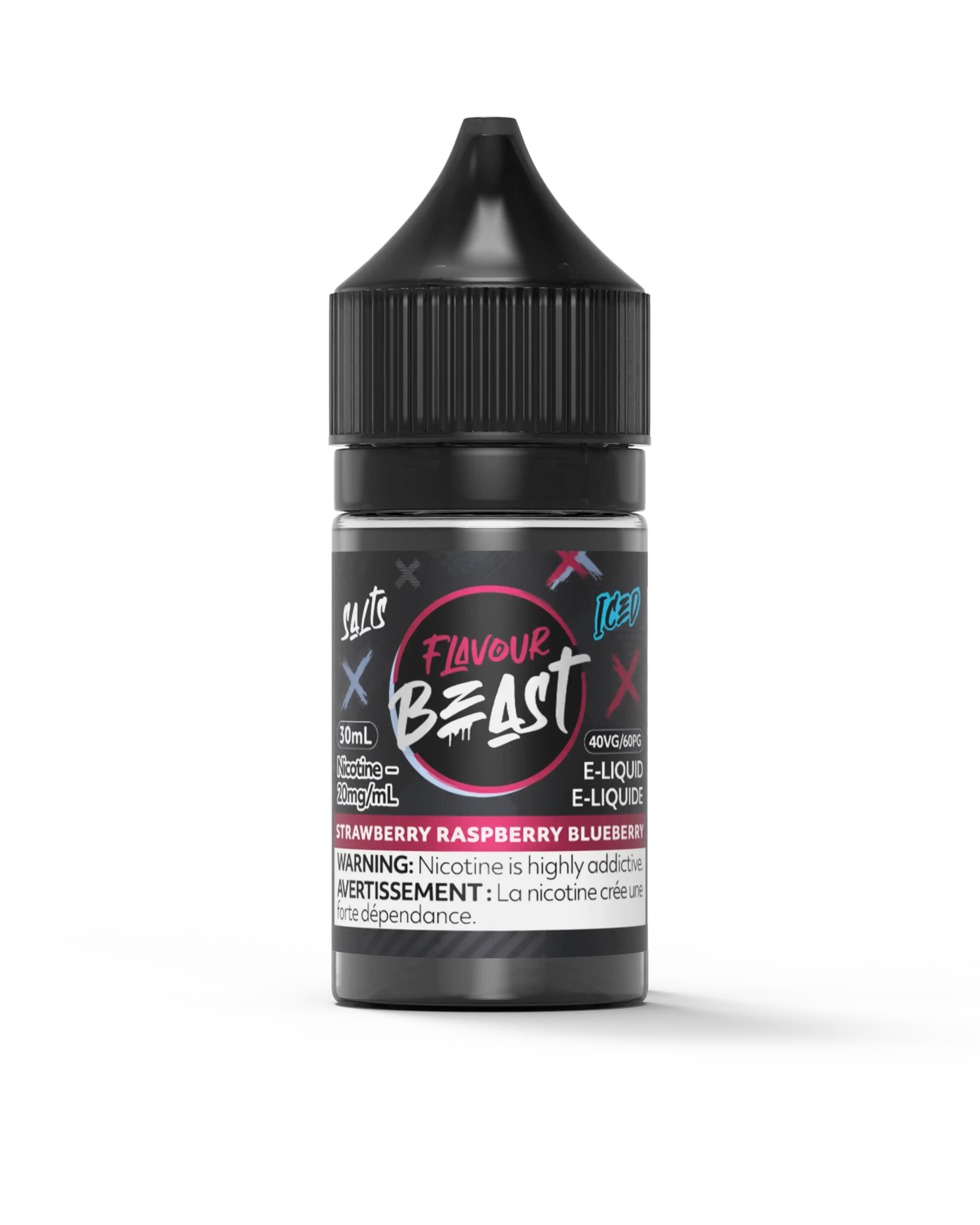 Strawberry Raspberry Blueberry Iced by Flavour Beast Salt
