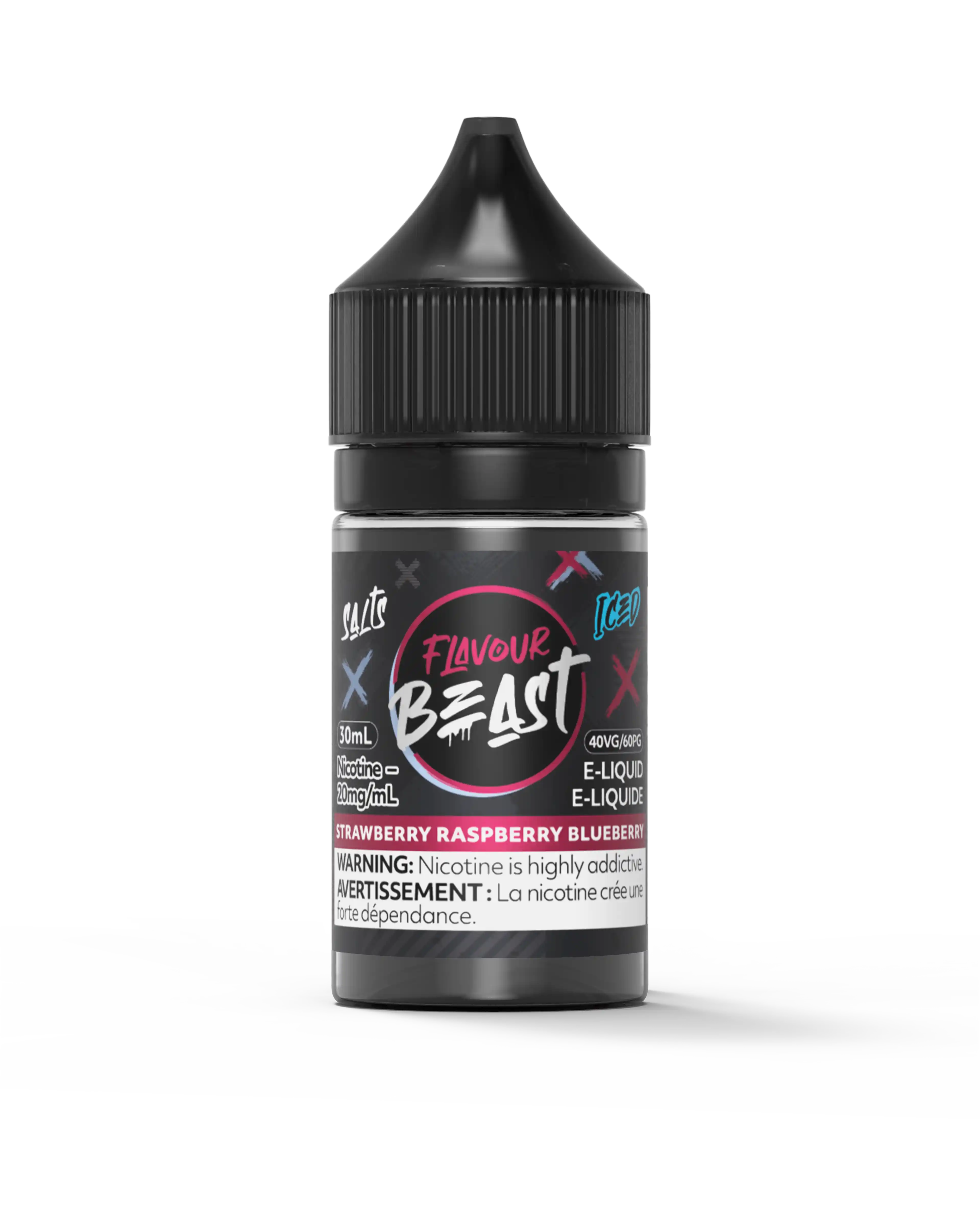 Strawberry Raspberry Blueberry Iced by Flavour Beast Salt