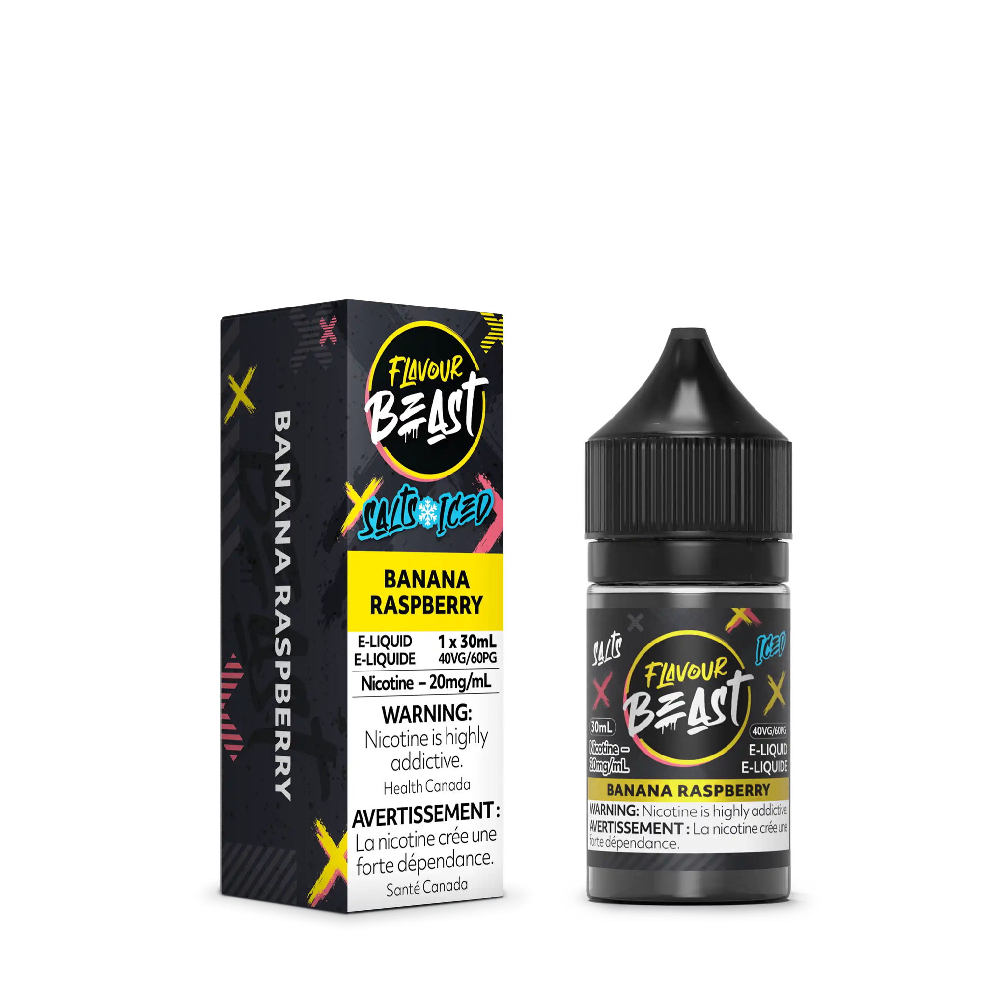Banana Raspberry Iced by Flavour Beast Salt