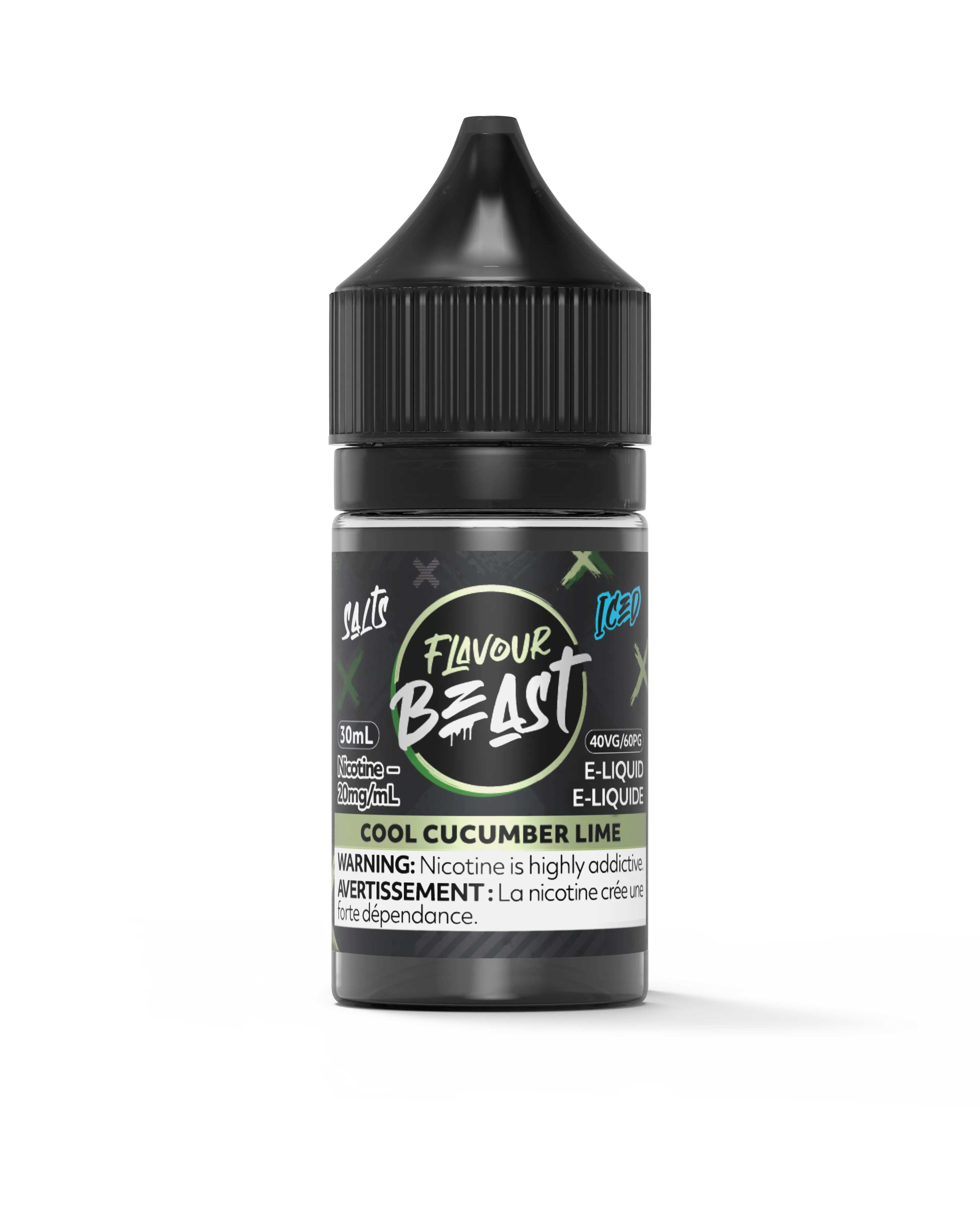 Cool Cucumber Lime Iced by Flavour Beast Salt by FLAVOUR BEAST — view 2