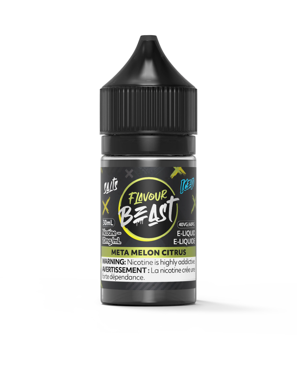 Meta Melon Citrus Iced by Flavour Beast Salt by FLAVOUR BEAST — view 2