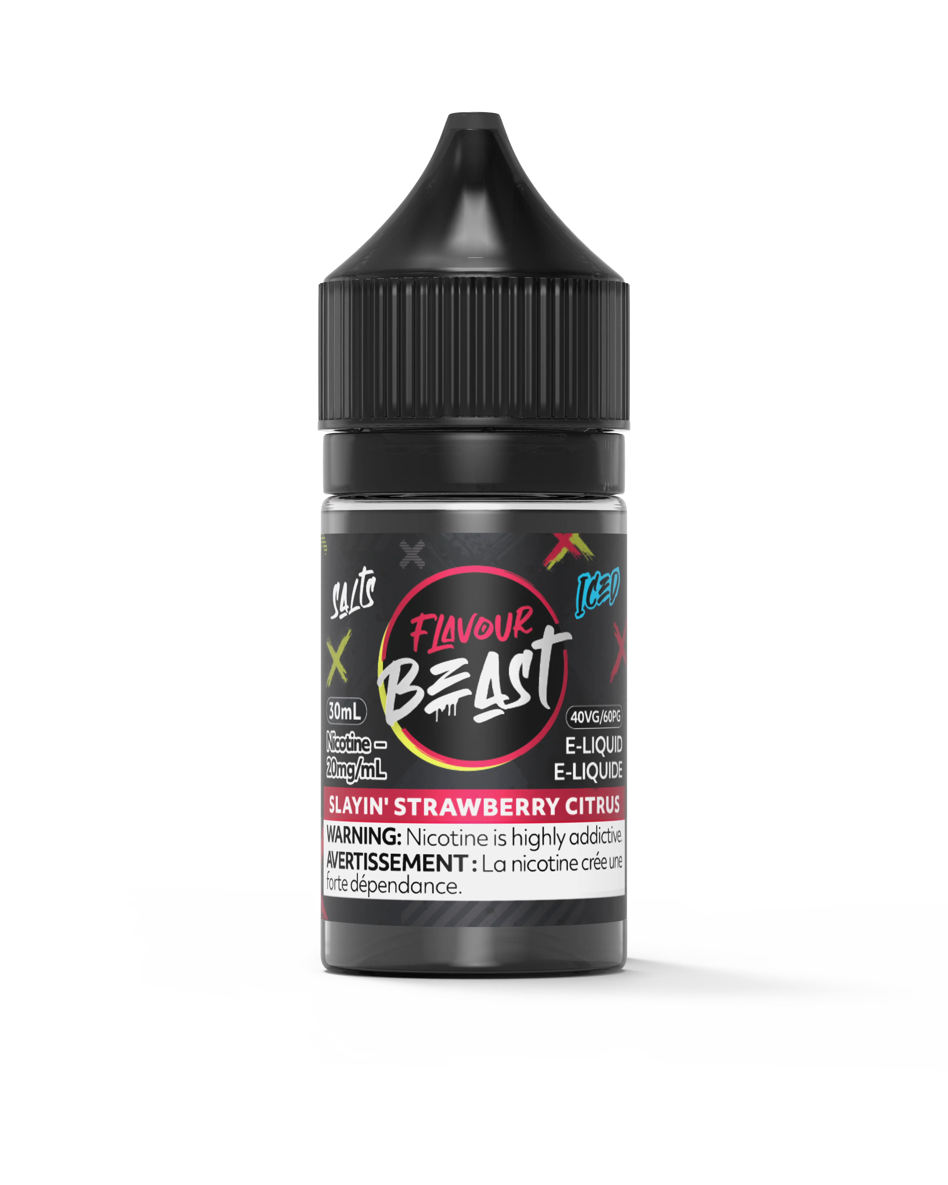 Slayin' Strawberry Citrus Iced by Flavour Beast Salt by FLAVOUR BEAST — view 2