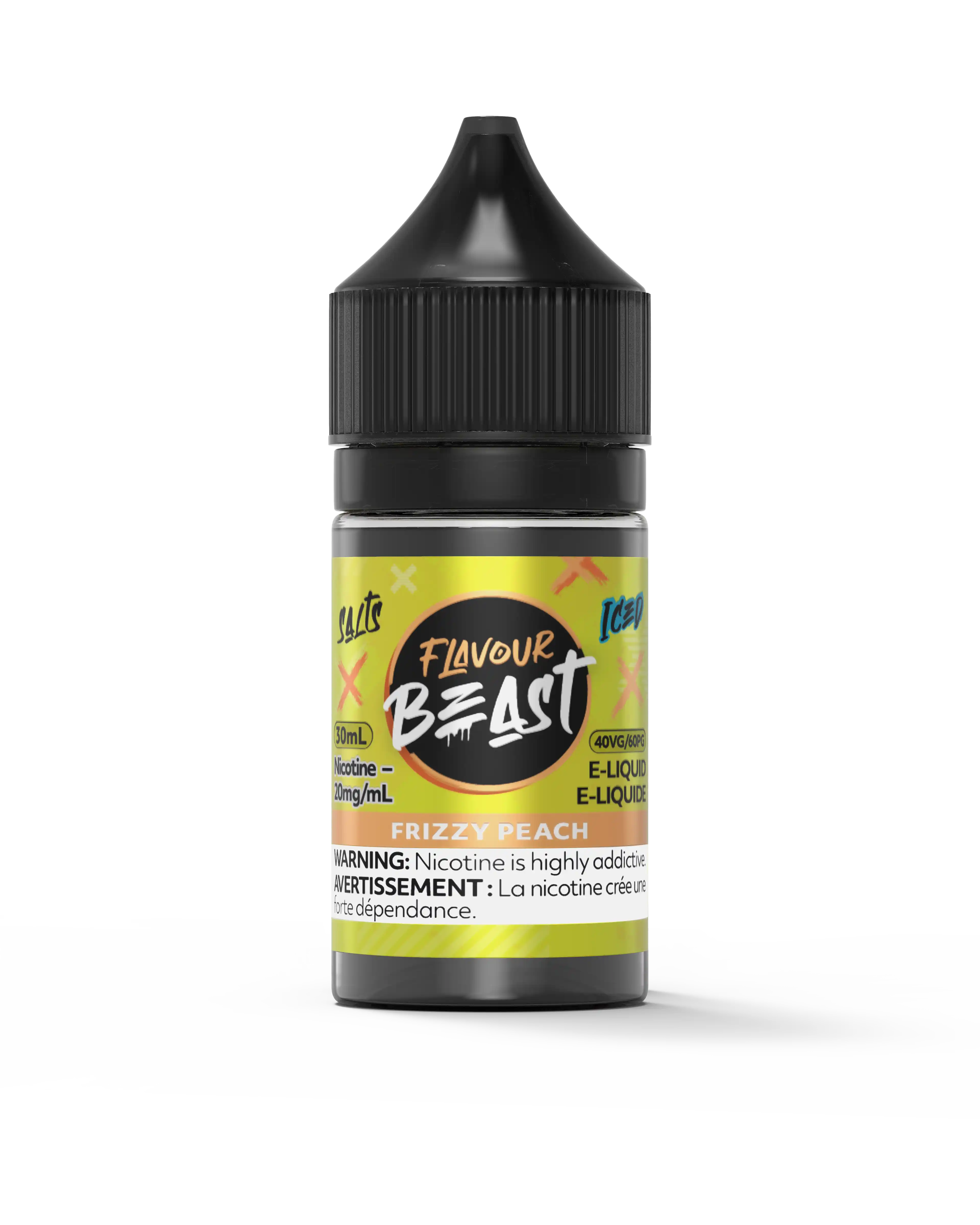 Frizzy Peach Iced by Flavour Beast Salt