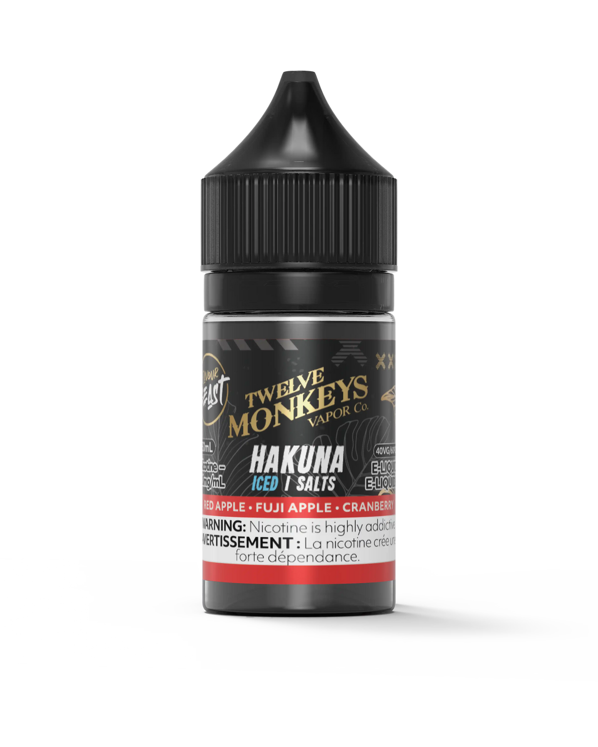 Hakuna Iced by Twelve Monkeys x Flavour Beast Salt