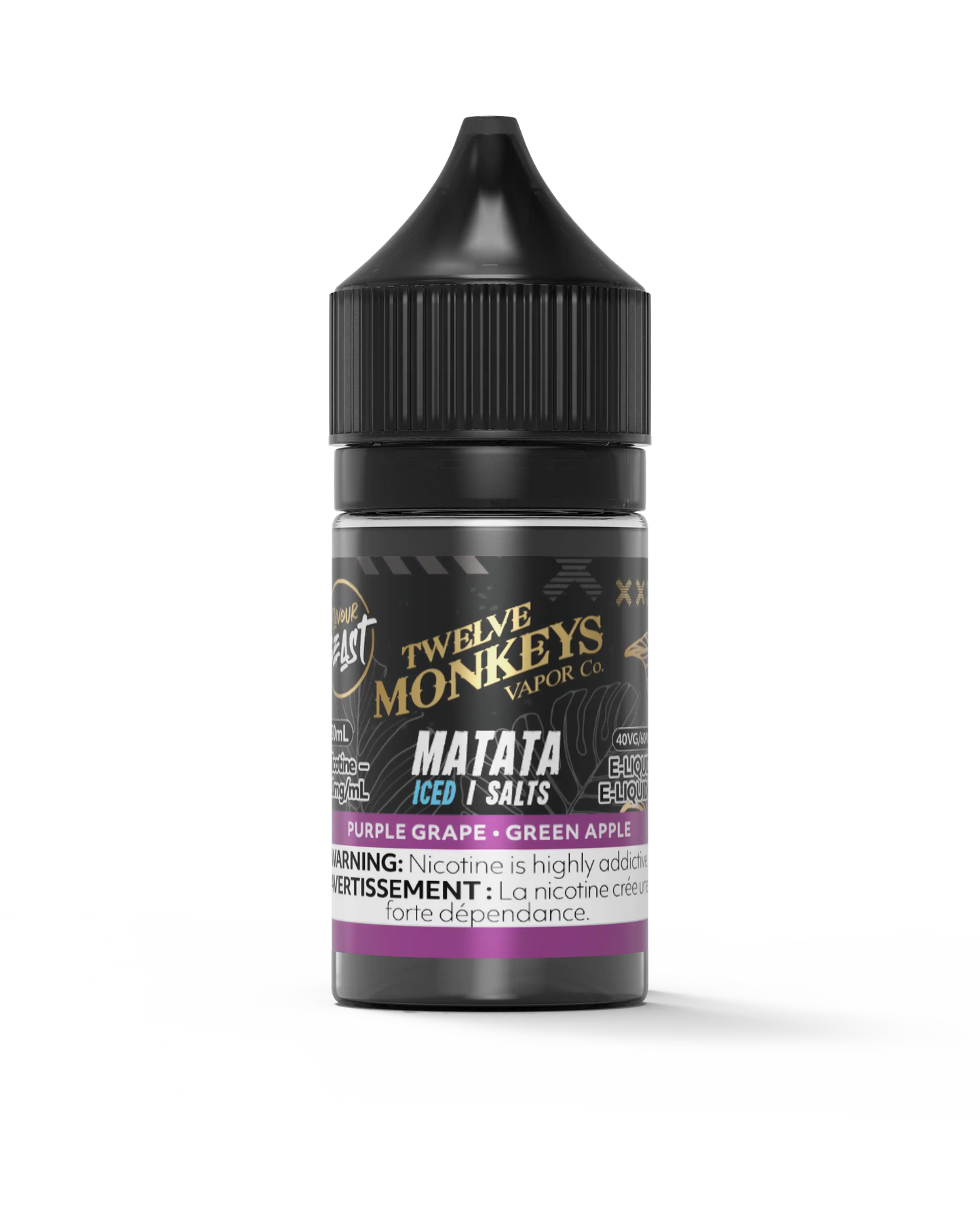 Matata Iced by Twelve Monkeys x Flavour Beast Salt