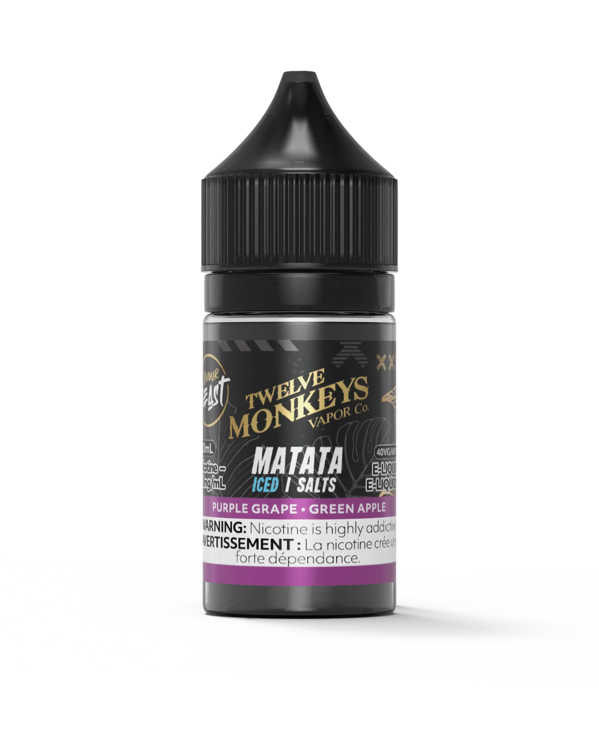 Matata Iced by Twelve Monkeys x Flavour Beast Salt
