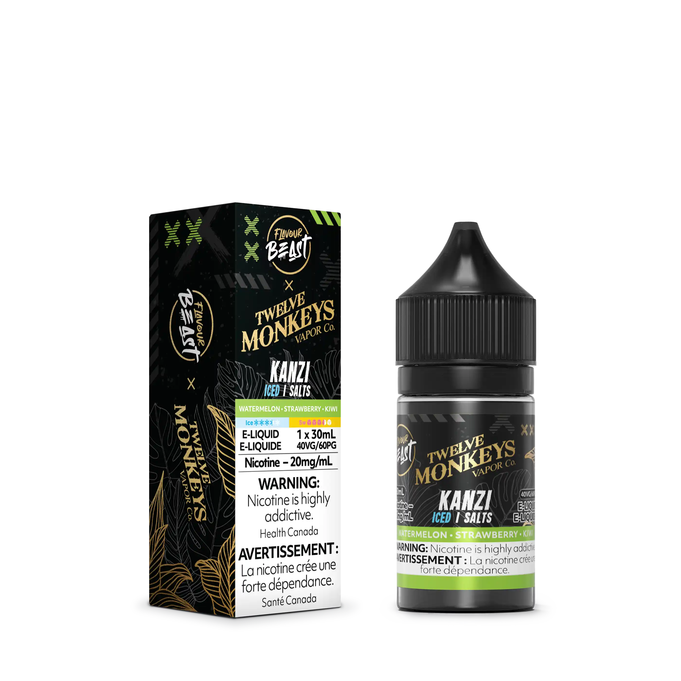 Kanzi Iced by Twelve Monkeys x Flavour Beast Salt