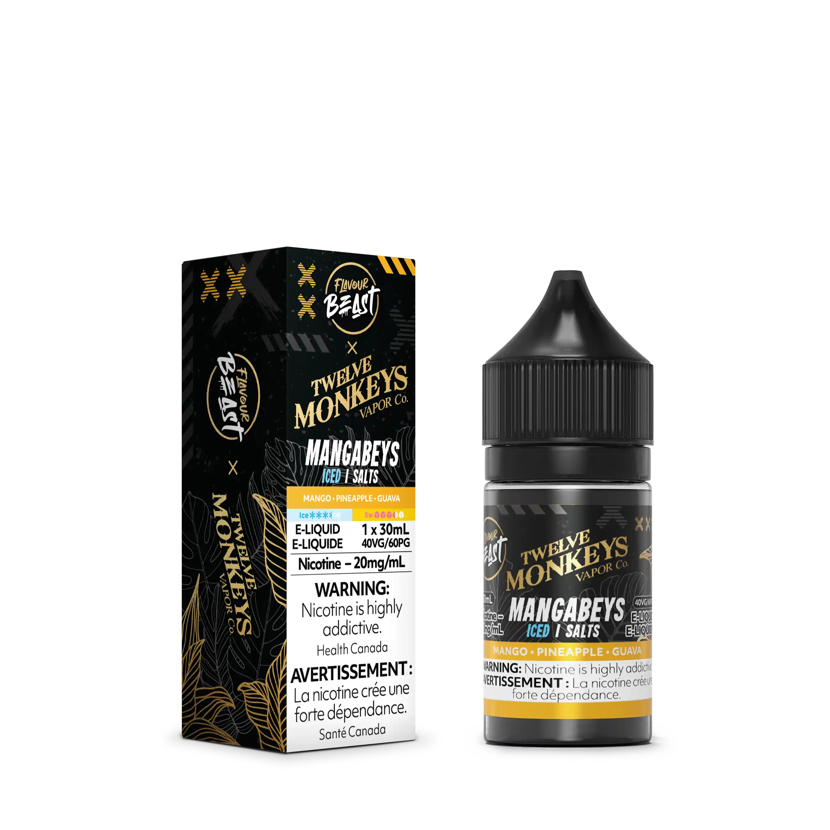 Mangabeys Iced by Twelve Monkeys x Flavour Beast Salt