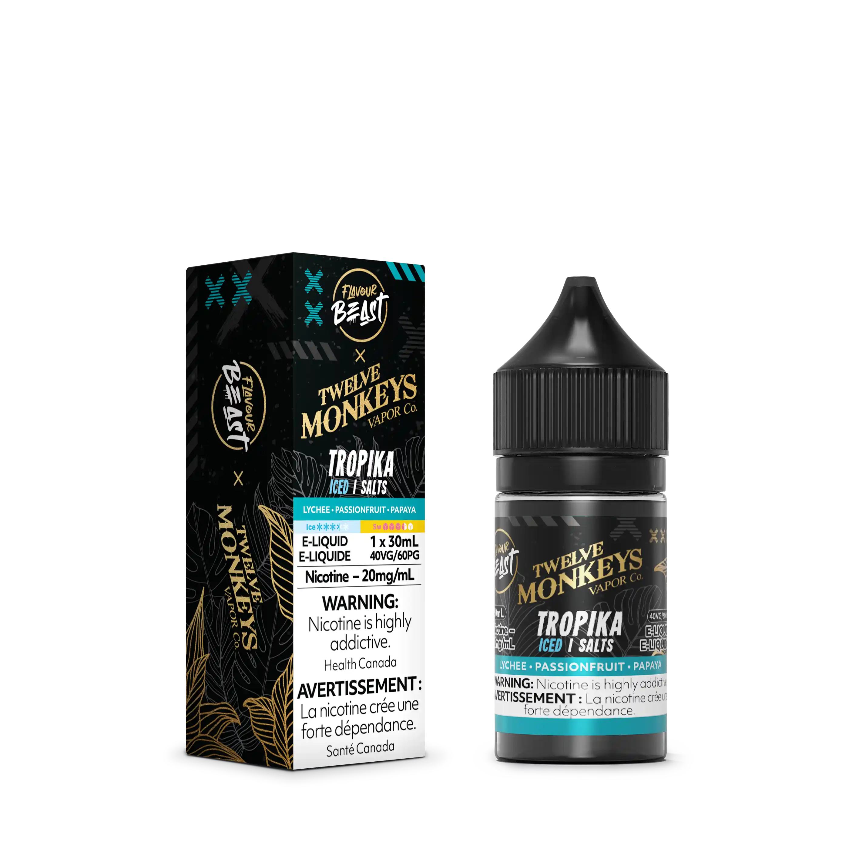 Tropika Iced by Twelve Monkeys x Flavour Beast Salt