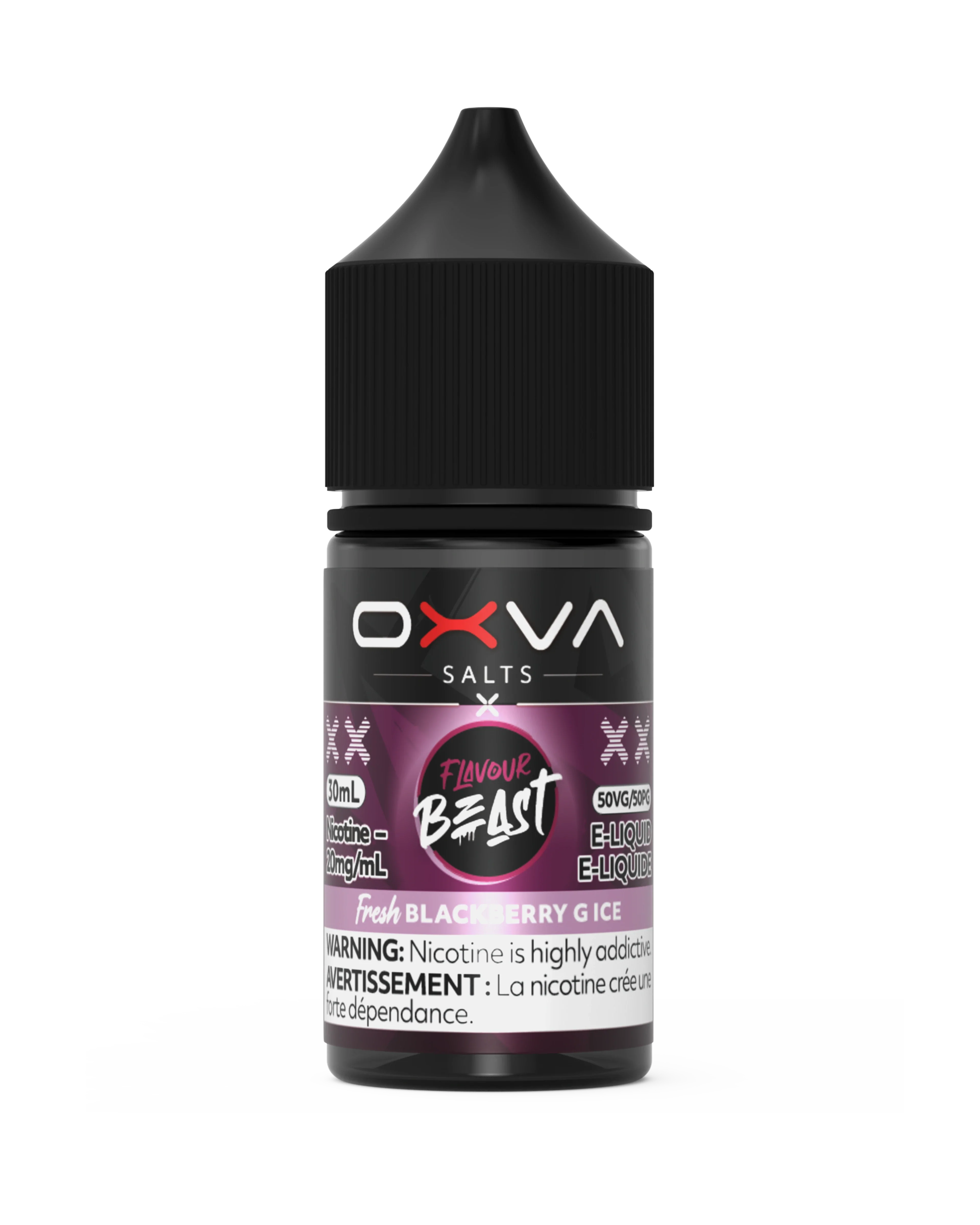 Fresh Blackberry G Ice by Flavour Beast x OXVA E-Liquid Salt