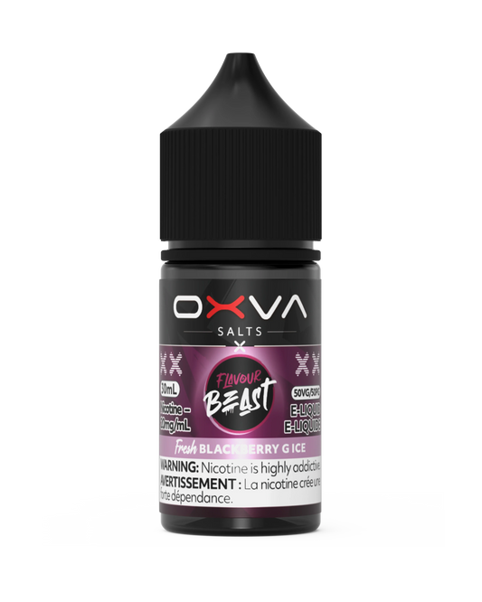 Fresh Blackberry G Ice by Flavour Beast x OXVA E-Liquid Salt