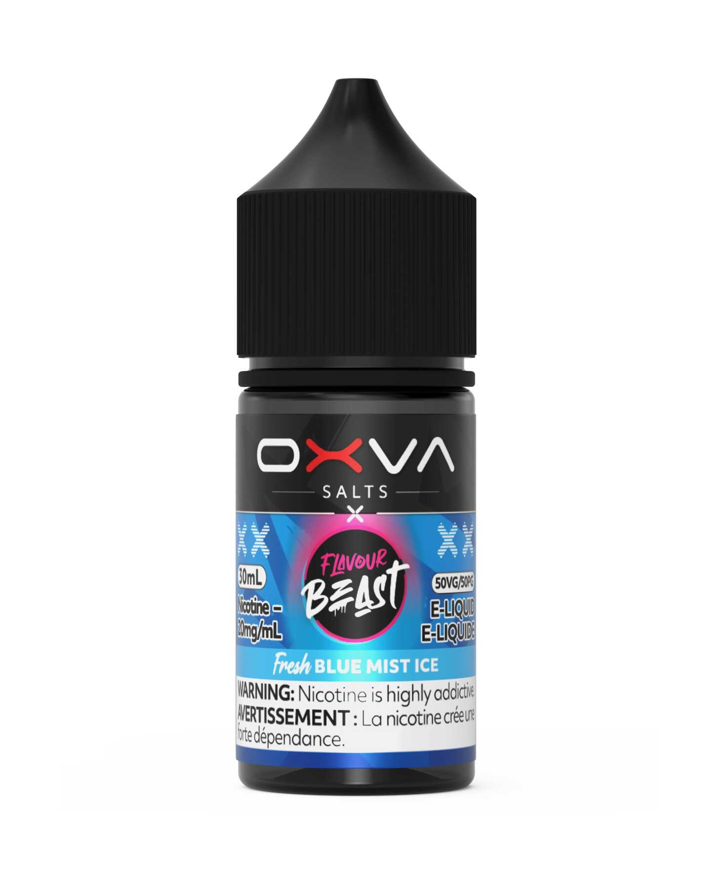 Fresh Blue Mist Ice by Flavour Beast x OXVA E-Liquid Salt
