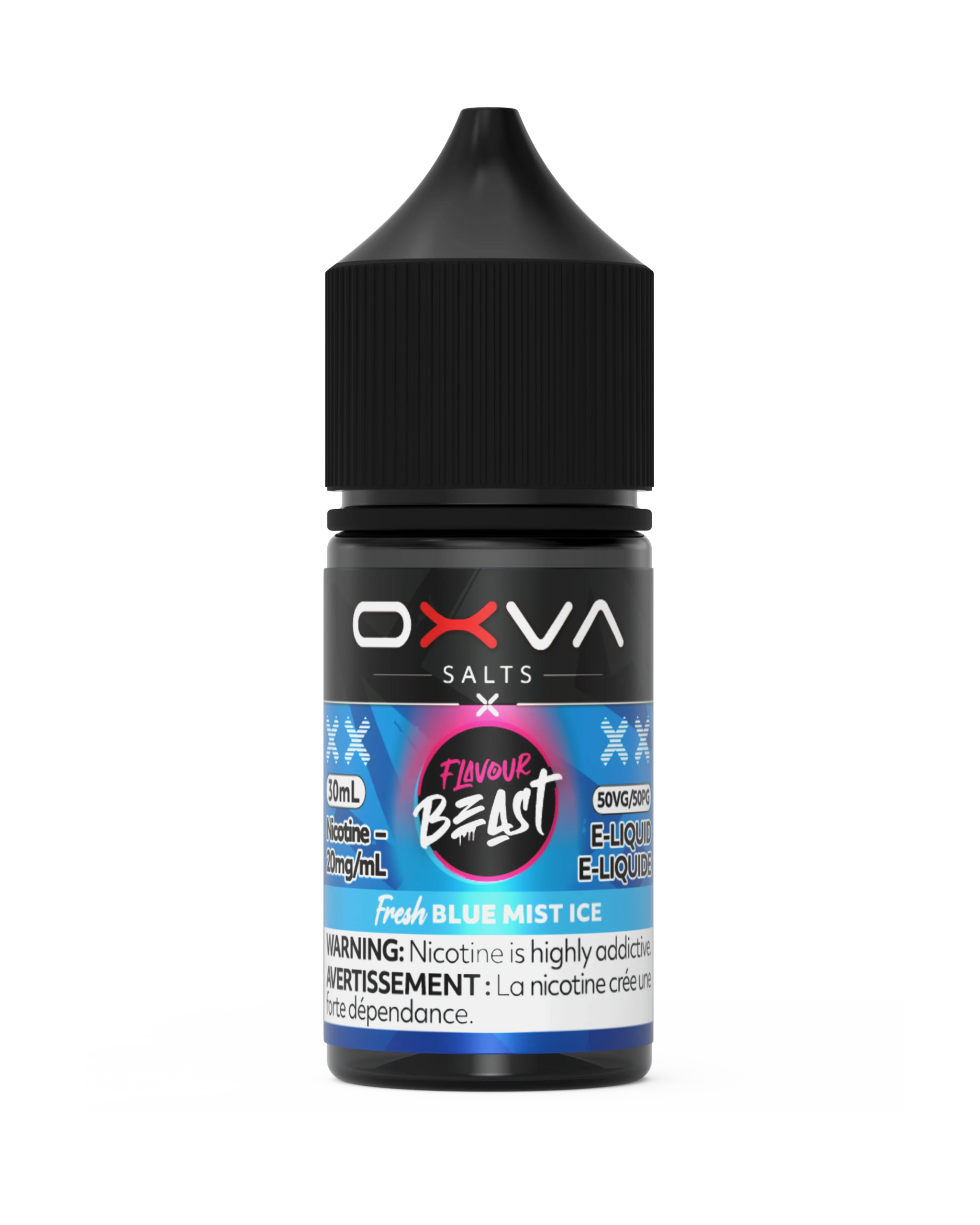 Fresh Blue Mist Ice by Flavour Beast x OXVA E-Liquid Salt