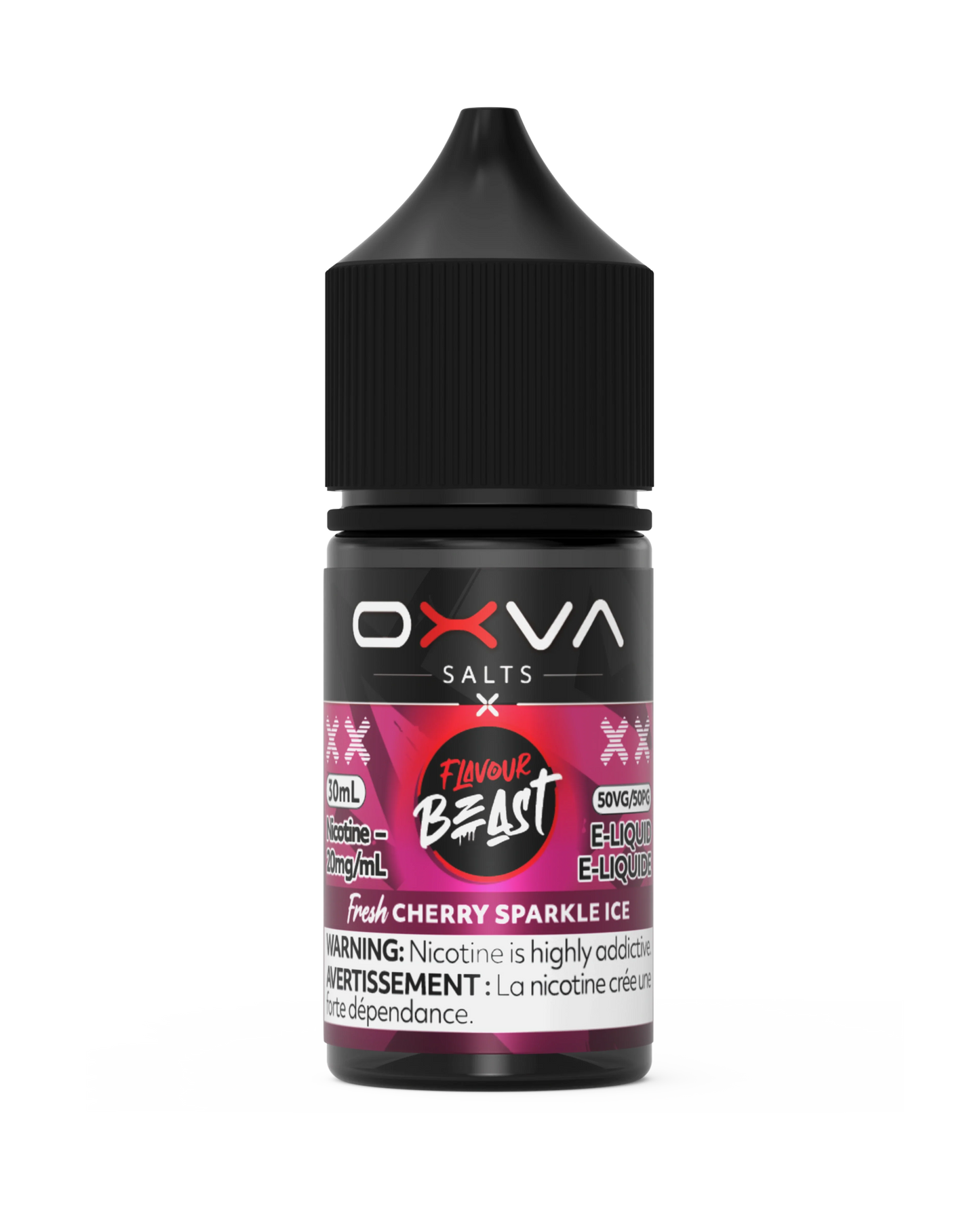 Fresh Cherry Sparkle Ice by Flavour Beast x OXVA E-Liquid Salt