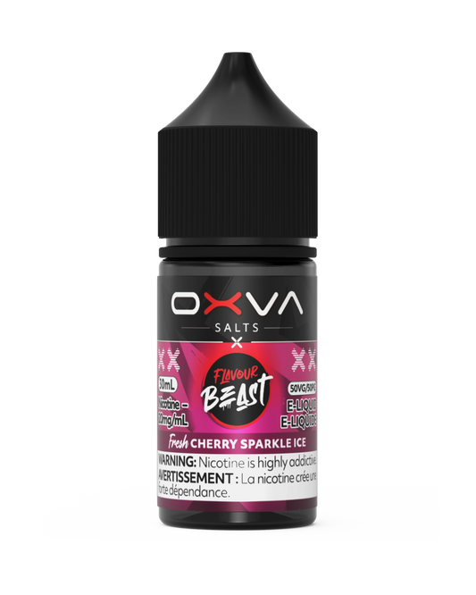 Fresh Cherry Sparkle Ice by Flavour Beast x OXVA E-Liquid Salt