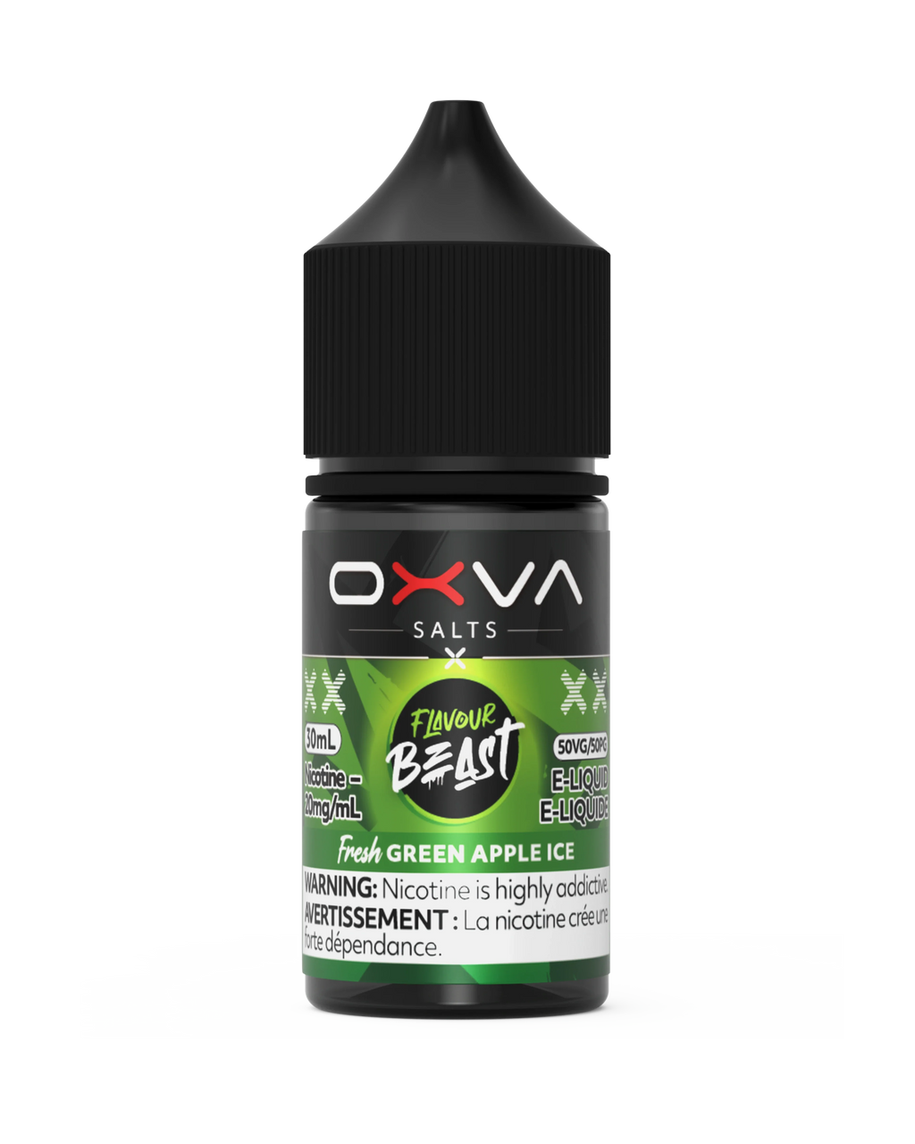 Fresh Green Apple Ice by Flavour Beast x OXVA E-Liquid Salt