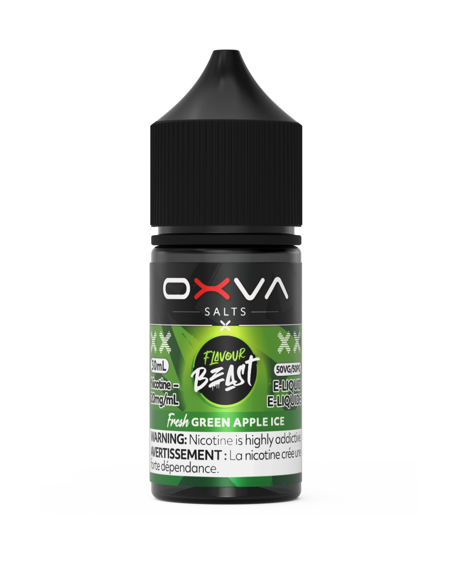 Fresh Green Apple Ice by Flavour Beast x OXVA E-Liquid Salt
