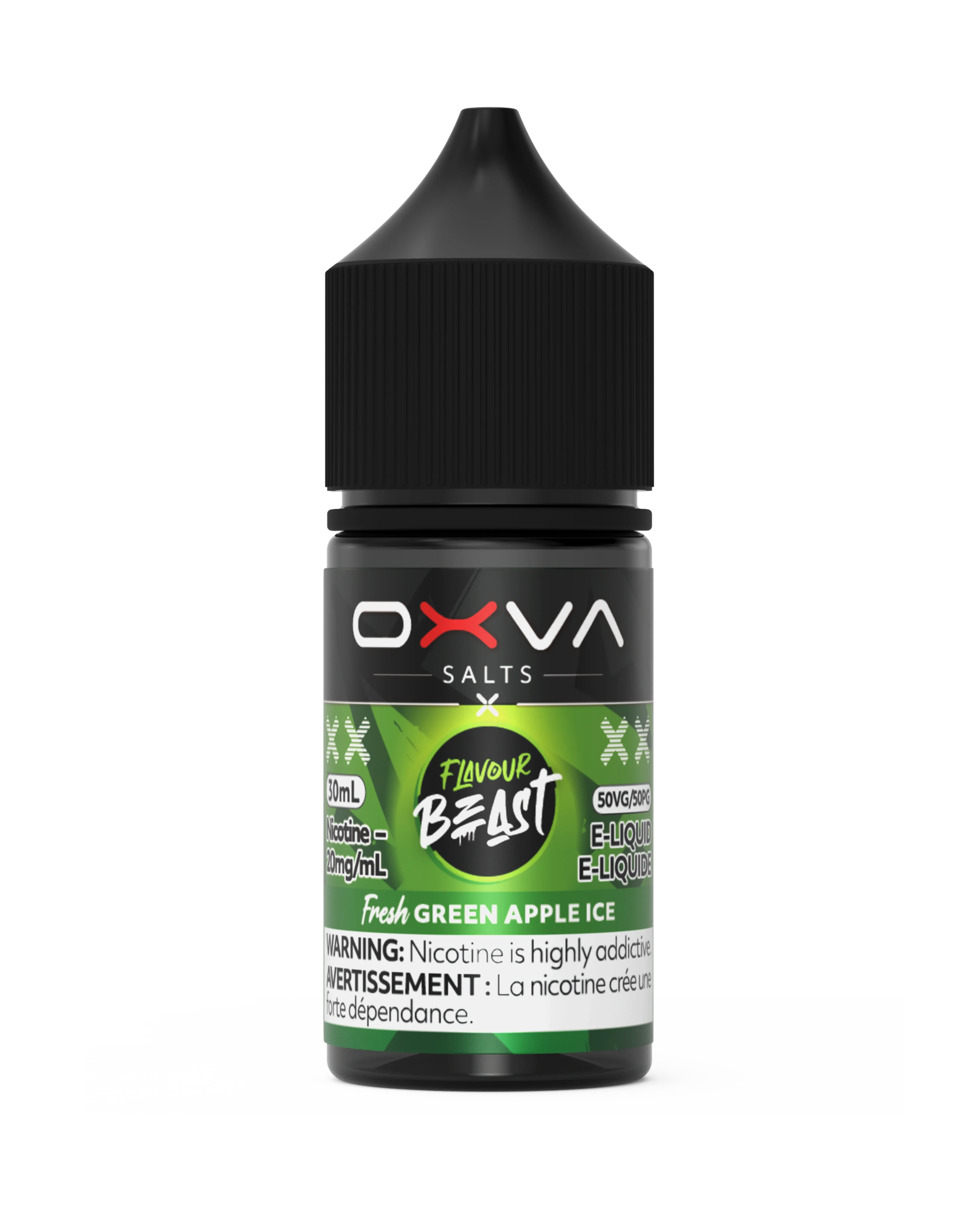 Fresh Green Apple Ice by Flavour Beast x OXVA E-Liquid Salt