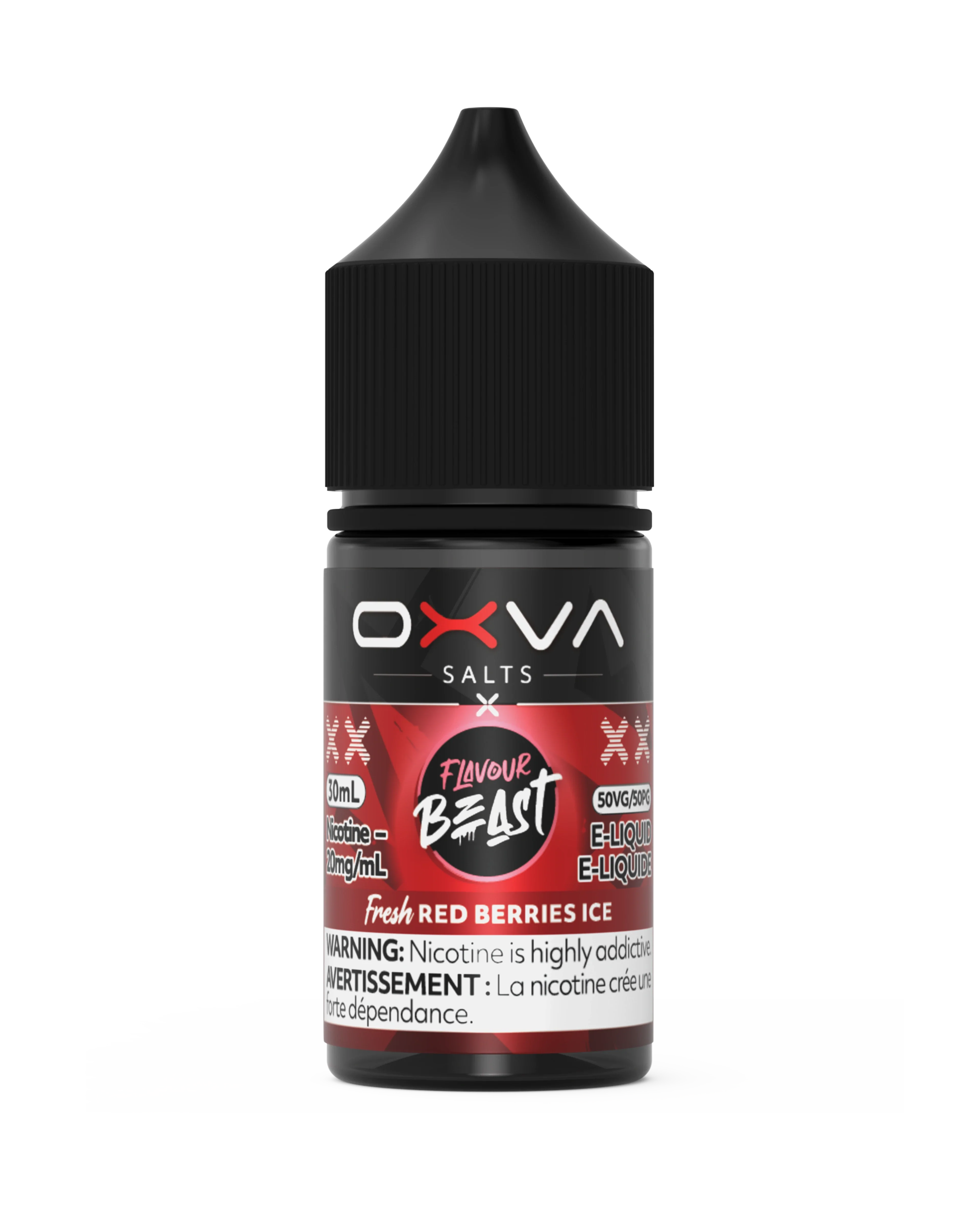 Fresh Red Berries Ice by Flavour Beast x OXVA E-Liquid Salt