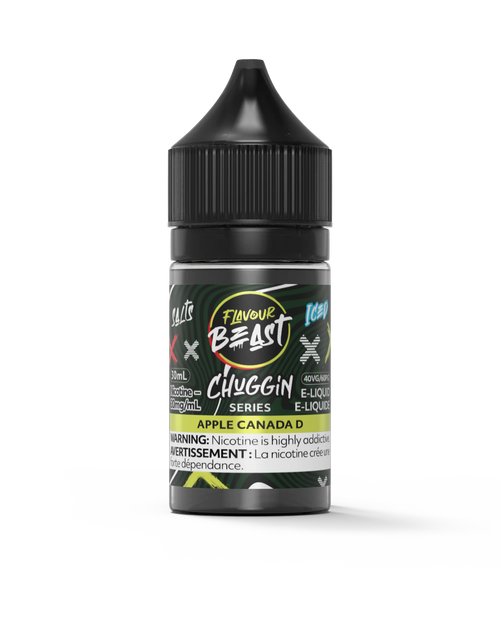 Apple Canada D Iced by Flavour Beast Chuggin' Series Salt