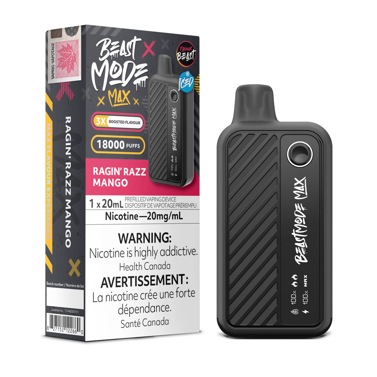 Flavour Beast Mode Max - Disposable 18K