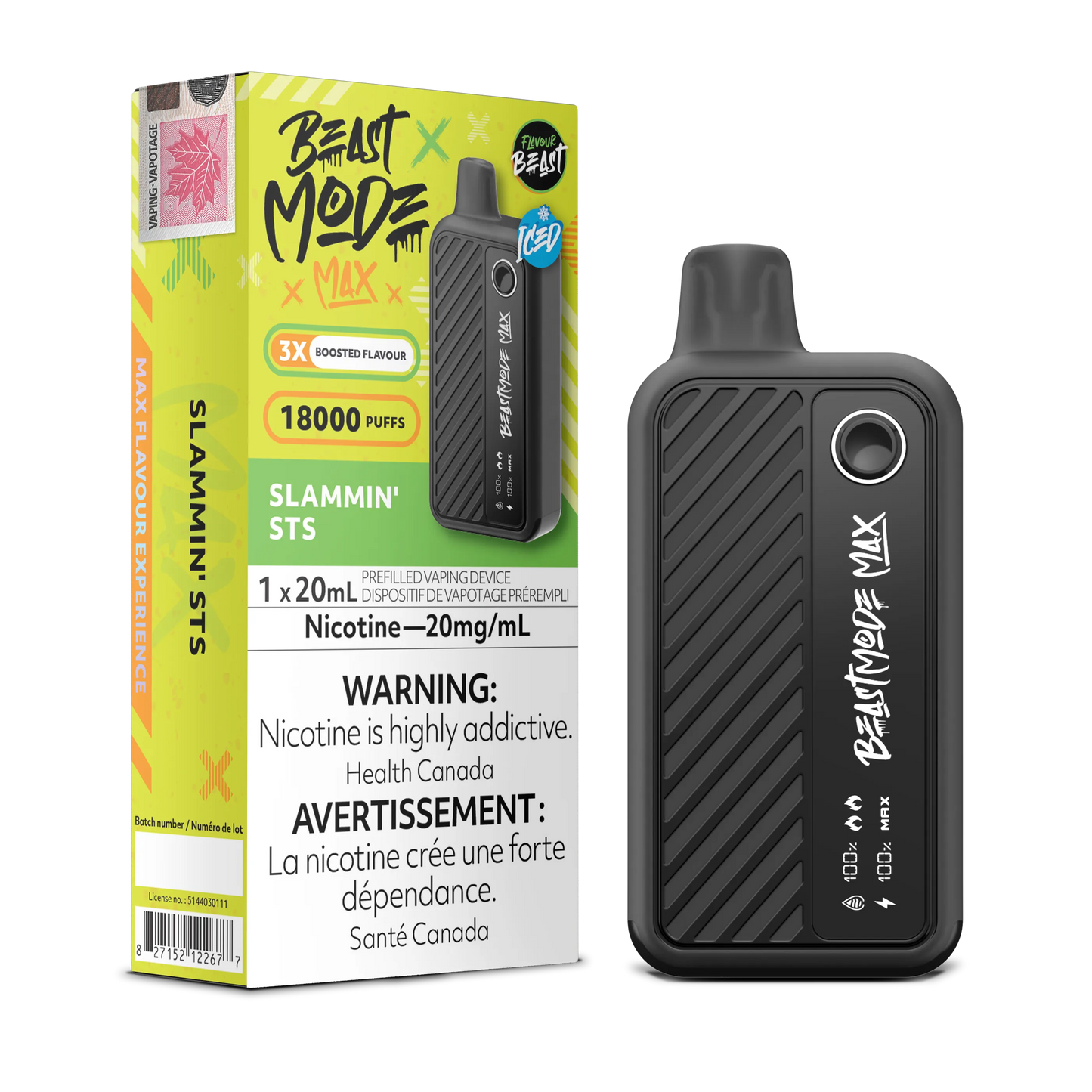 Flavour Beast Mode Max - Disposable 18K