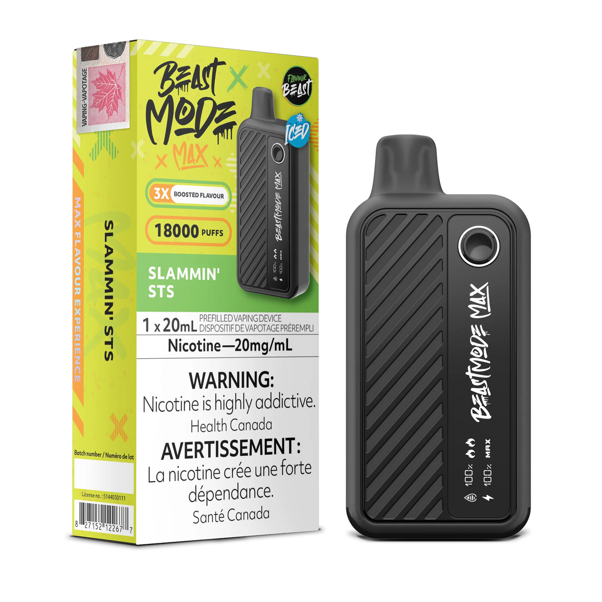 Flavour Beast Mode Max - Disposable 18K