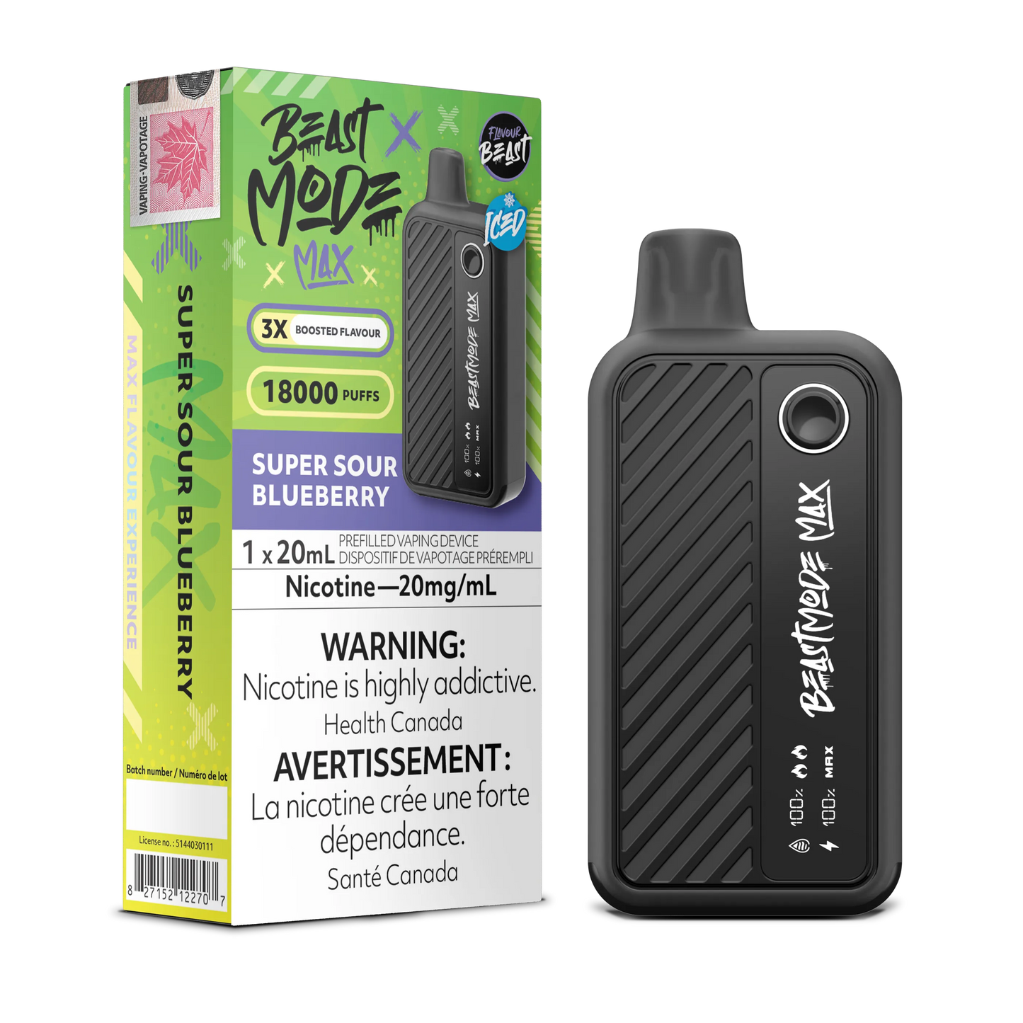 Flavour Beast Mode Max - Disposable 18K