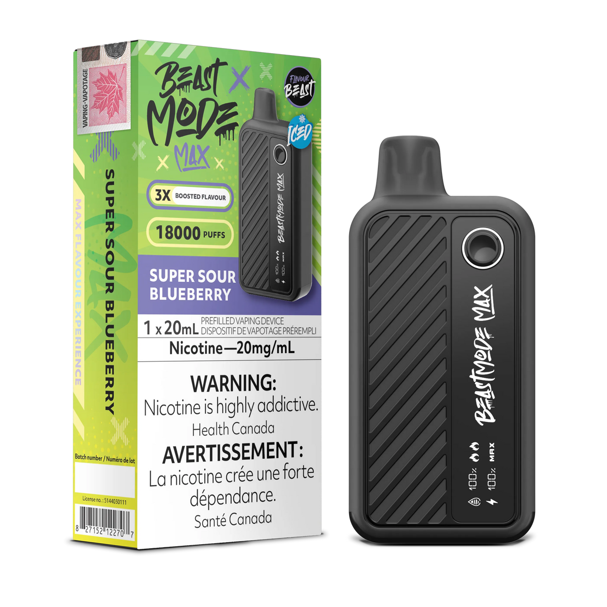 Flavour Beast Mode Max - Disposable 18K