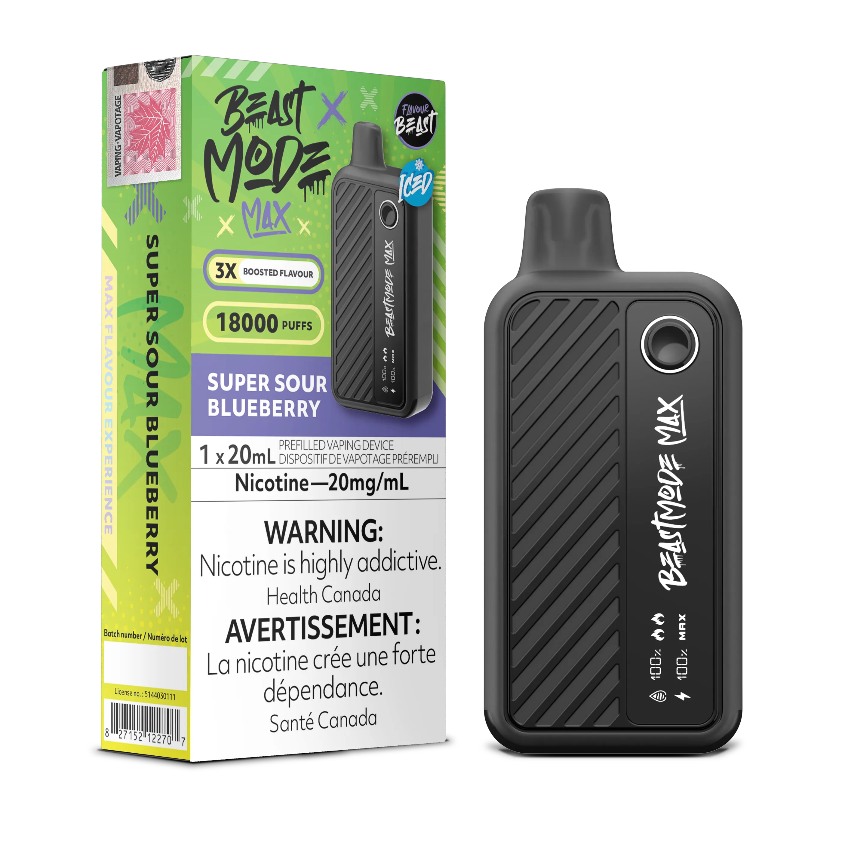 Flavour Beast Mode Max - Disposable 18K