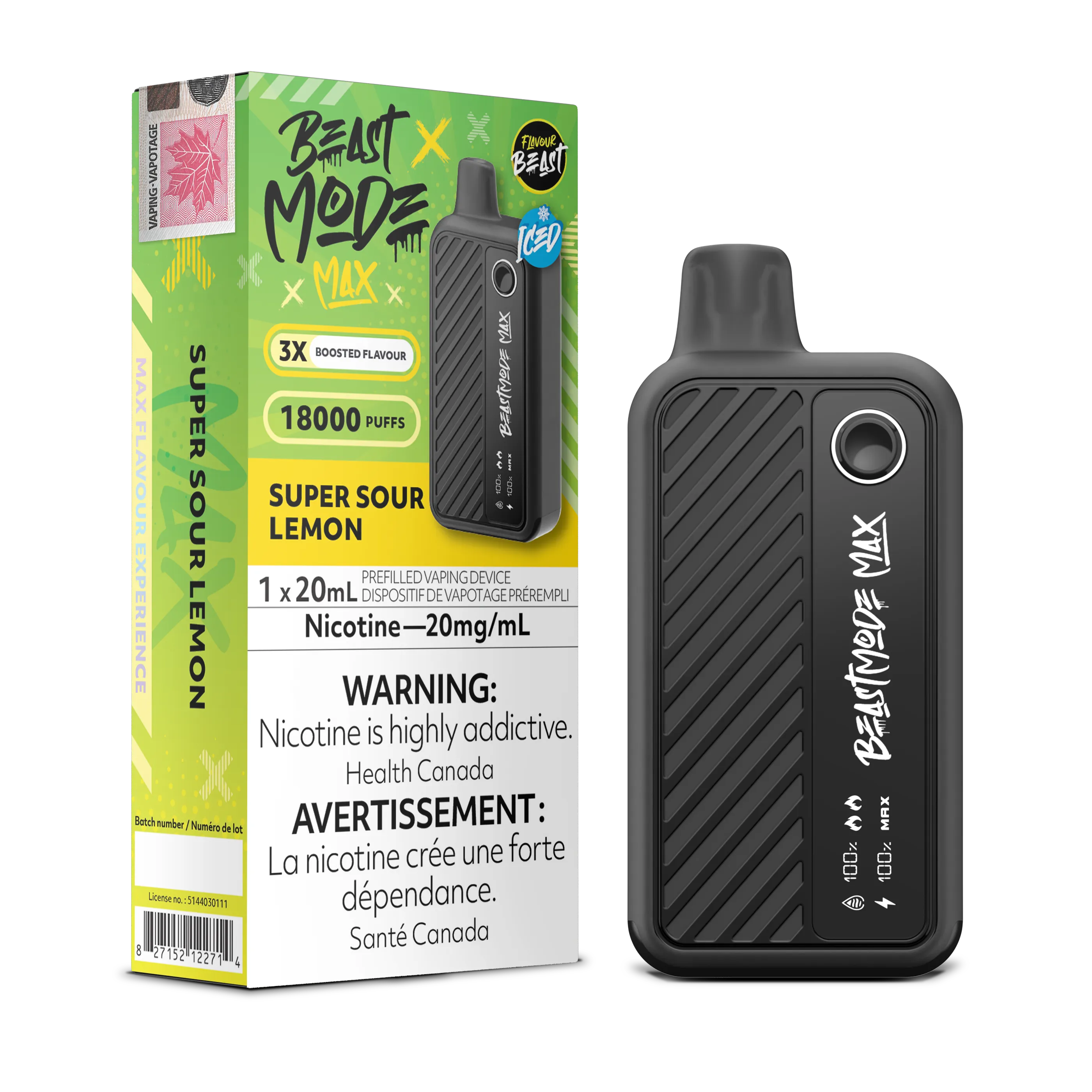 Flavour Beast Mode Max - Disposable 18K