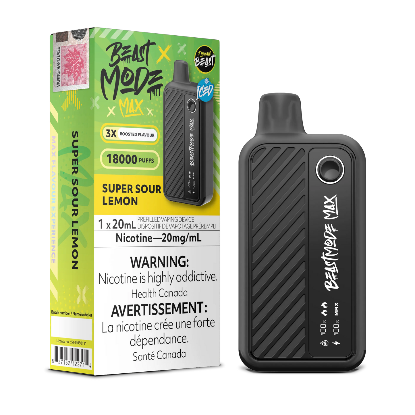 Flavour Beast Mode Max - Disposable 18K