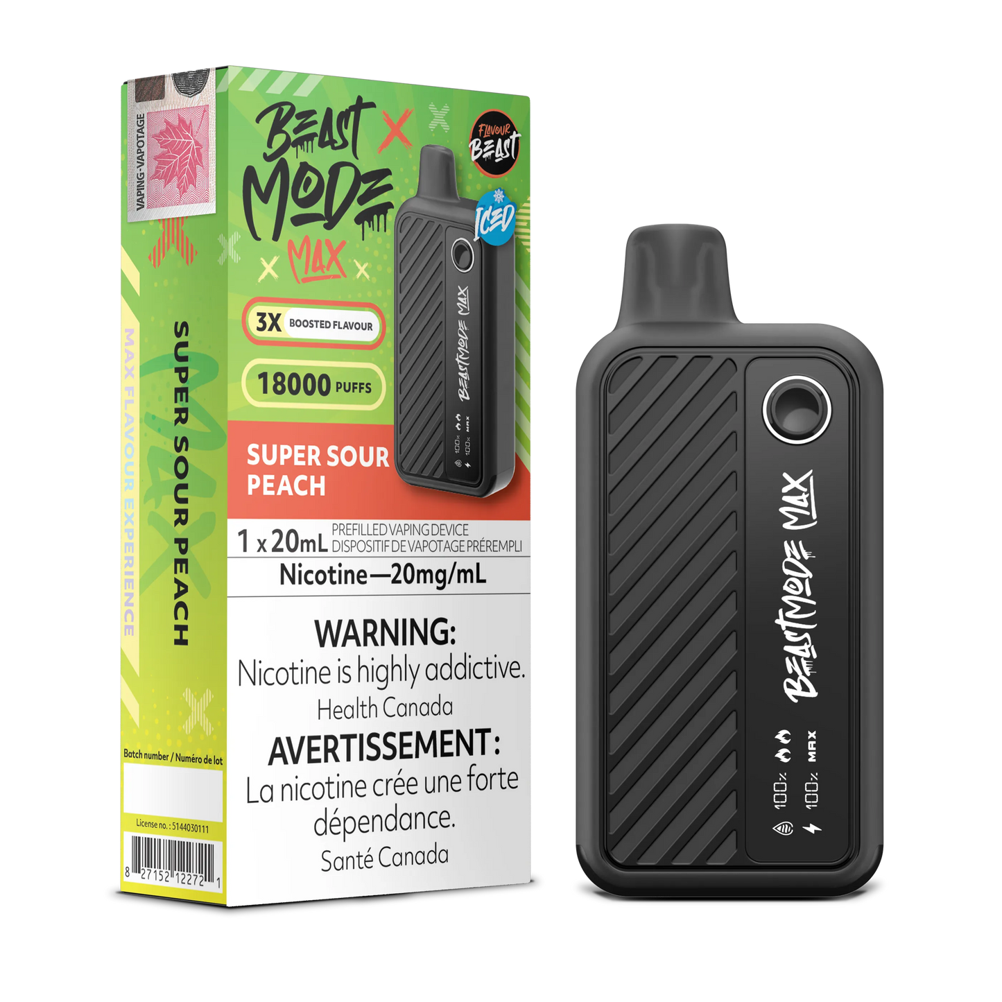 Flavour Beast Mode Max - Disposable 18K