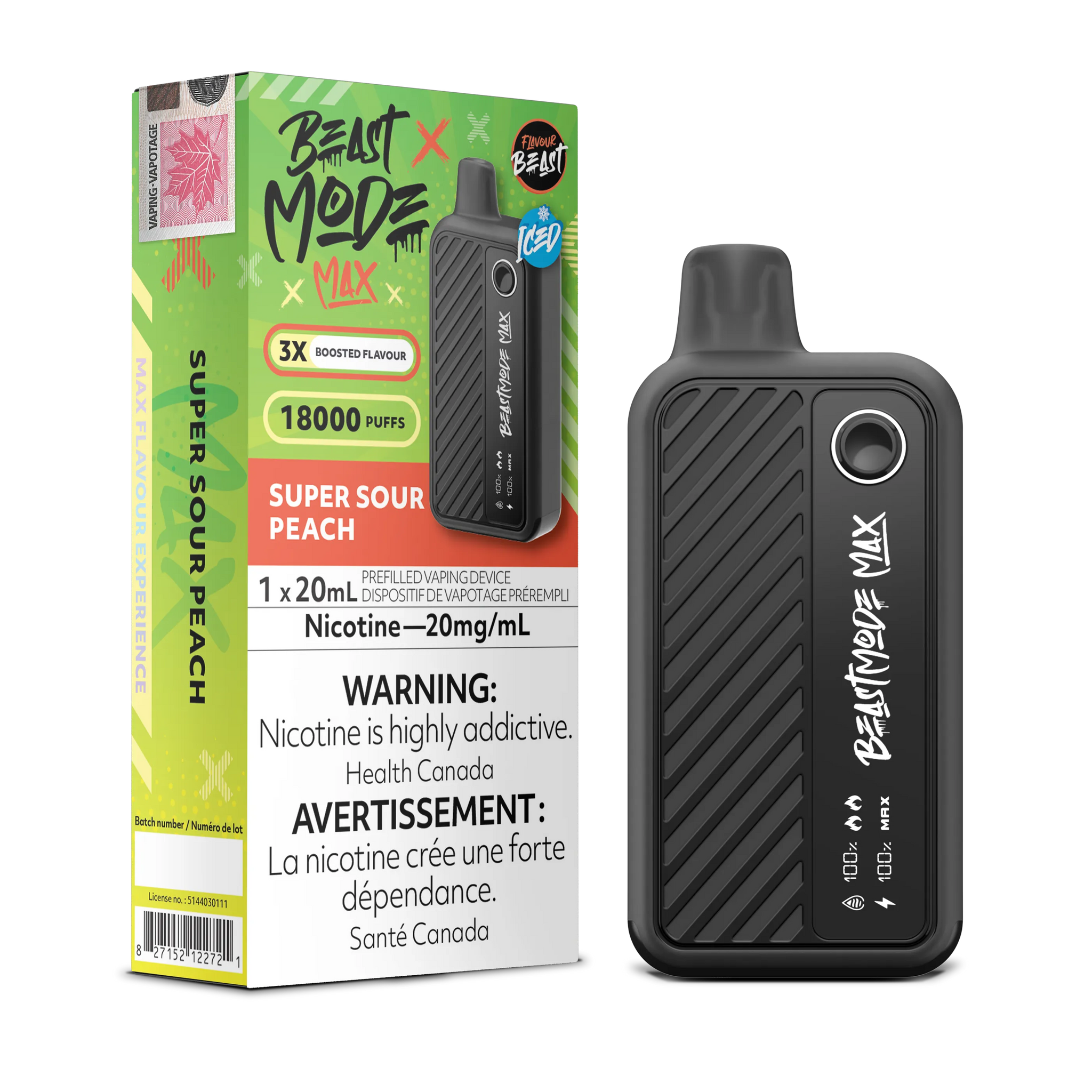 Flavour Beast Mode Max - Disposable 18K