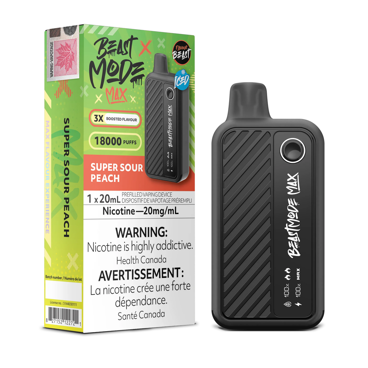 Flavour Beast Mode Max - Disposable 18K