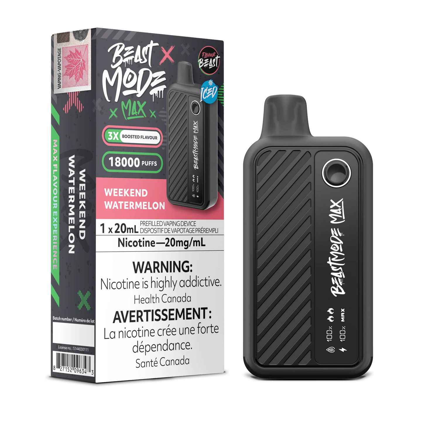 Flavour Beast Mode Max - Disposable 18K