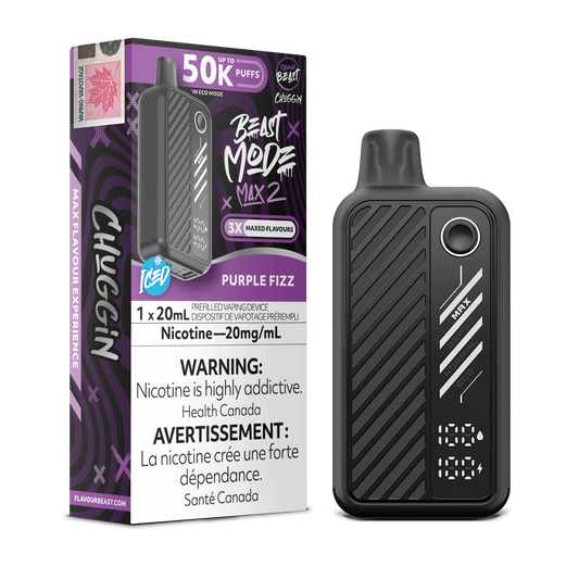 Purple Sparkle Flavour Beast Mode Max 2 - Disposable 50K